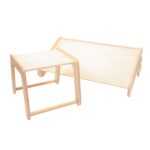 Mesa y silla para pared sueca de escalada